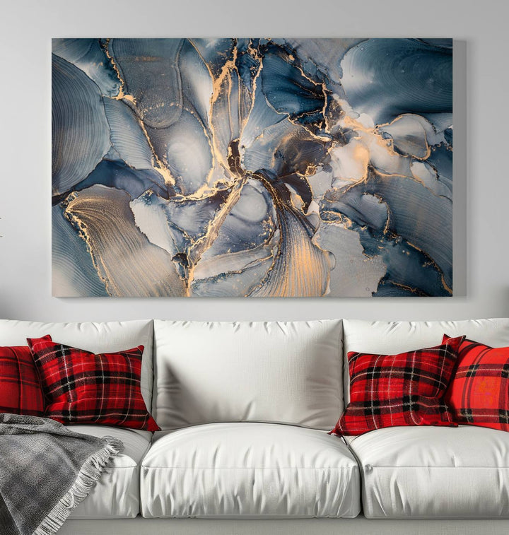 Abstract Wall Art Canvas Print for Modern Home Decor