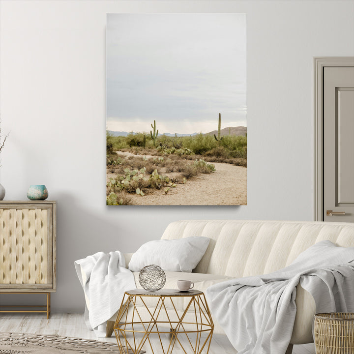 Minimalist Landscape Wall Art Canvas Print