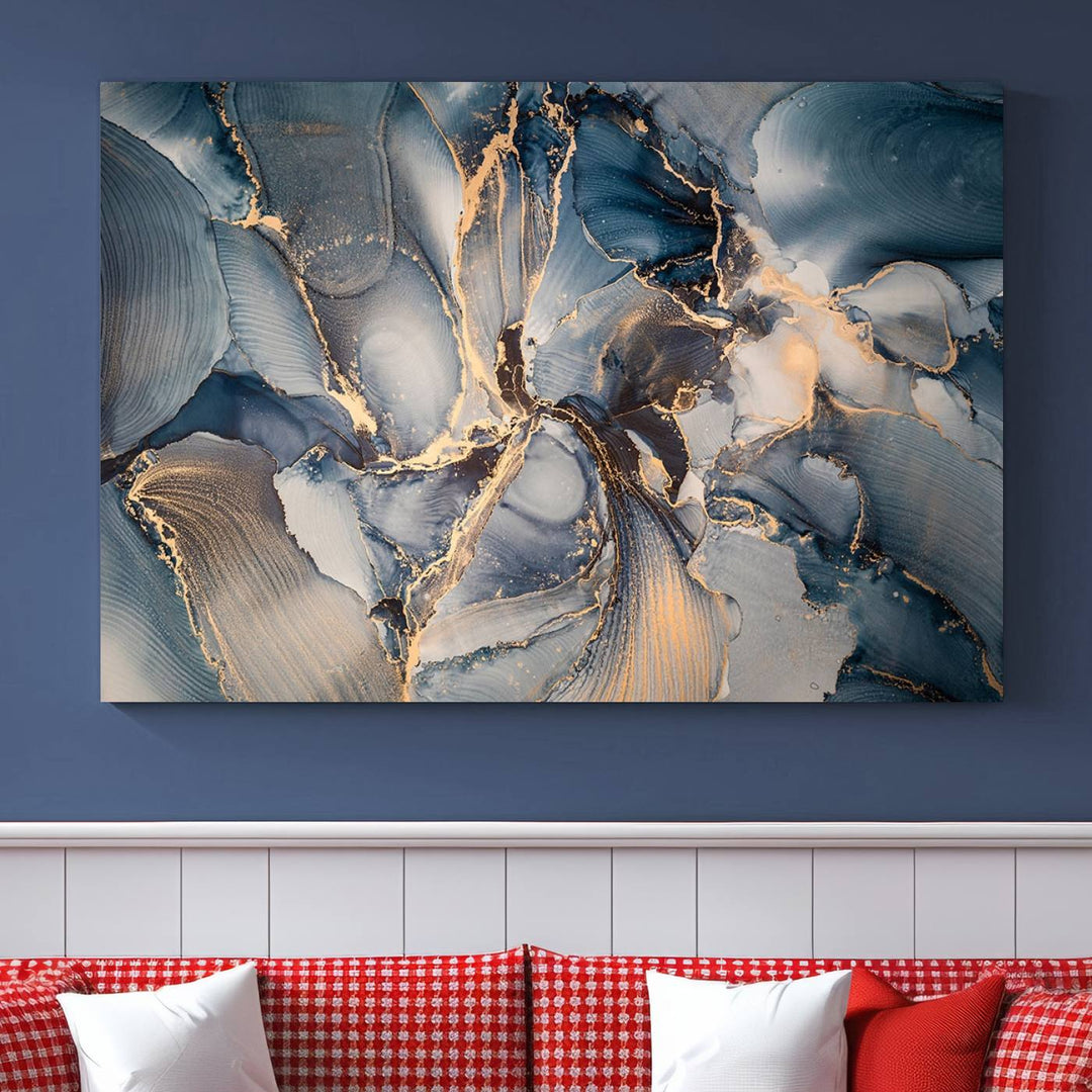 Abstract Wall Art Canvas Print for Modern Home Decor