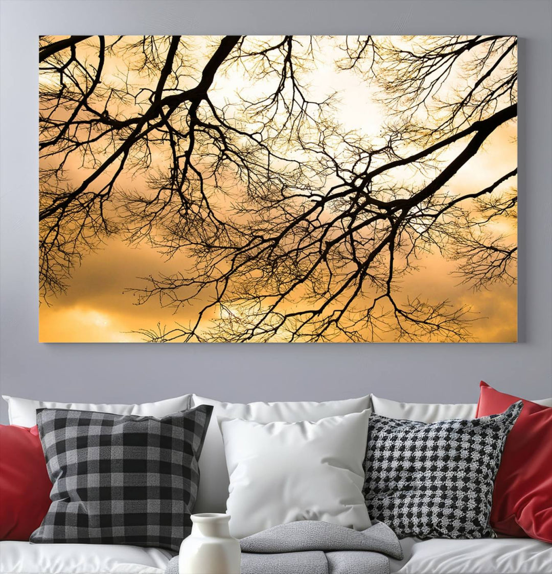 Tree Branch Wall Art Canvas Print