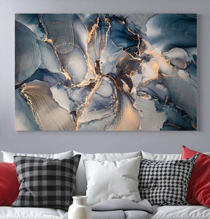 Abstract Wall Art Canvas Print for Modern Home Decor