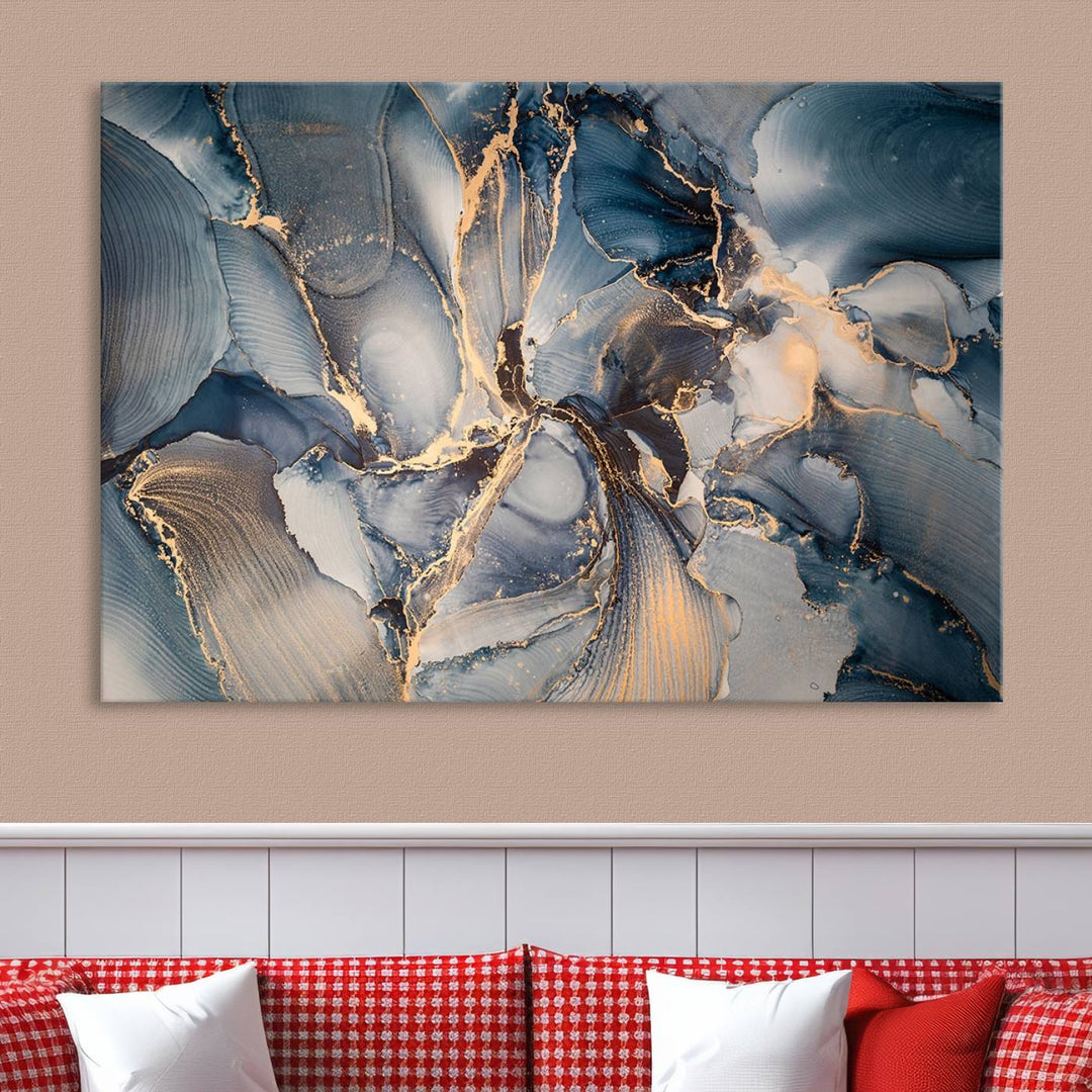 Abstract Wall Art Canvas Print for Modern Home Decor