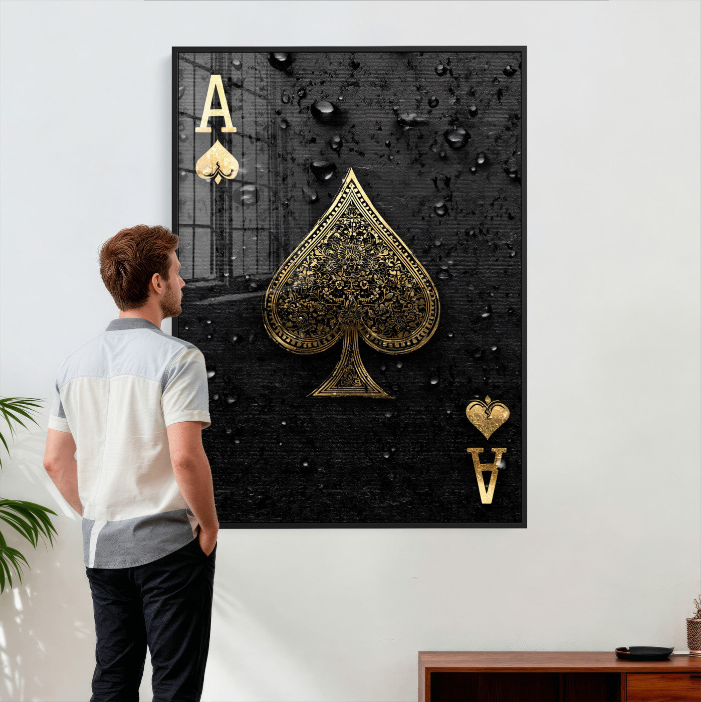 85998187-MGV-CV-24X36 - Game Card Wall Art Canvas Print