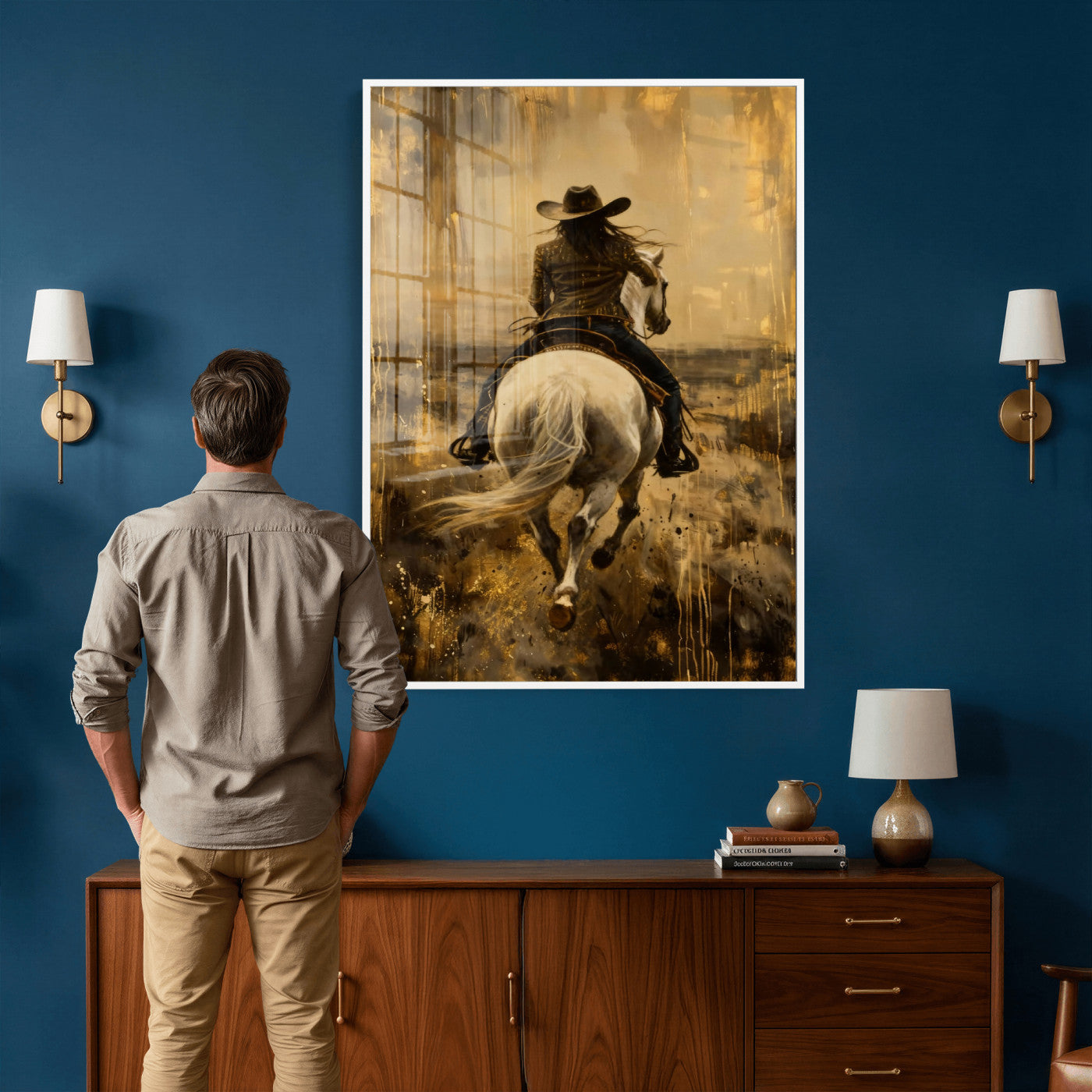 95357751-MGV-CV-24X36 - Large Wall Art Canvas Print for Living Room Office Wall Decor