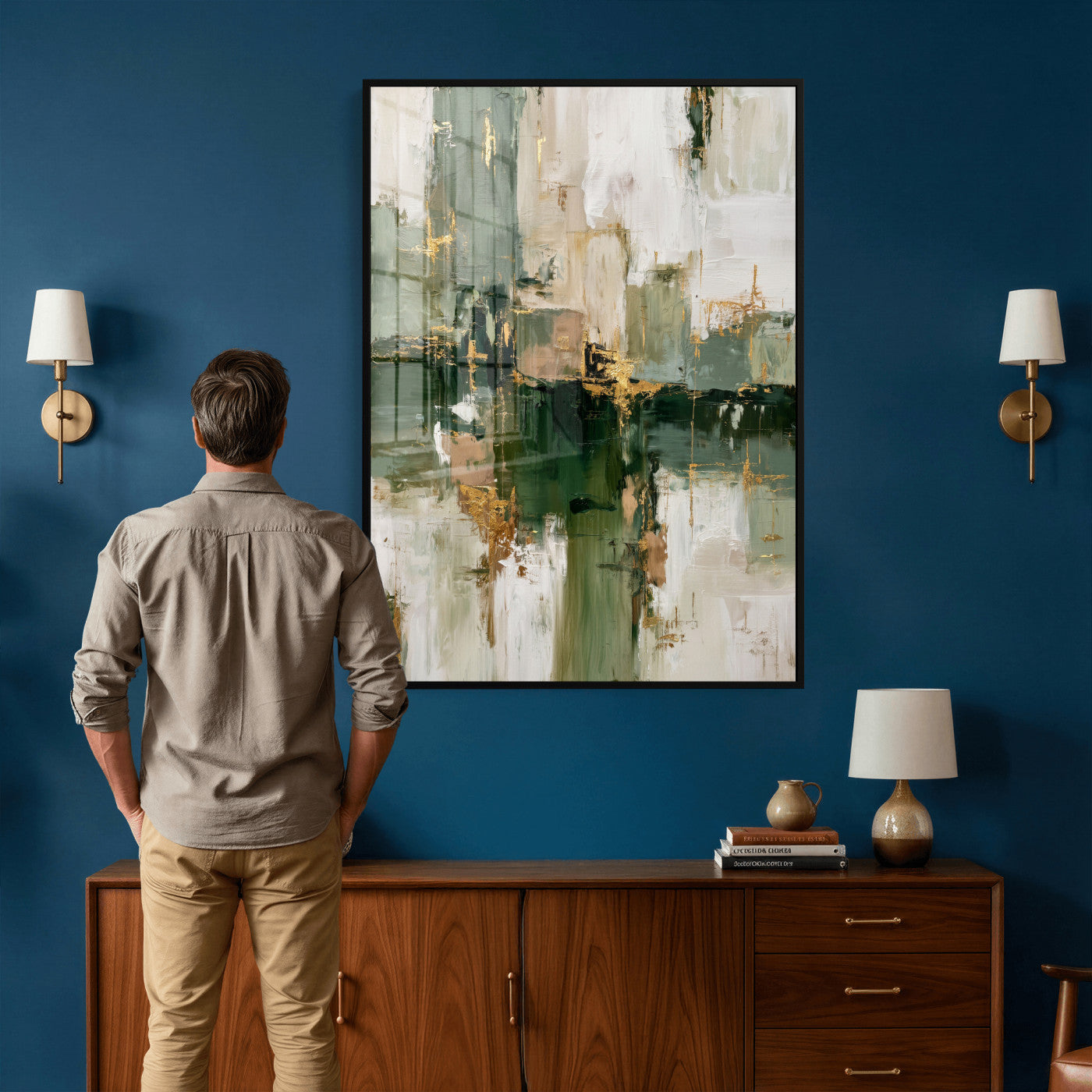 26593782-MGV-CV-24X36 - Abstract Wall Art Canvas Print