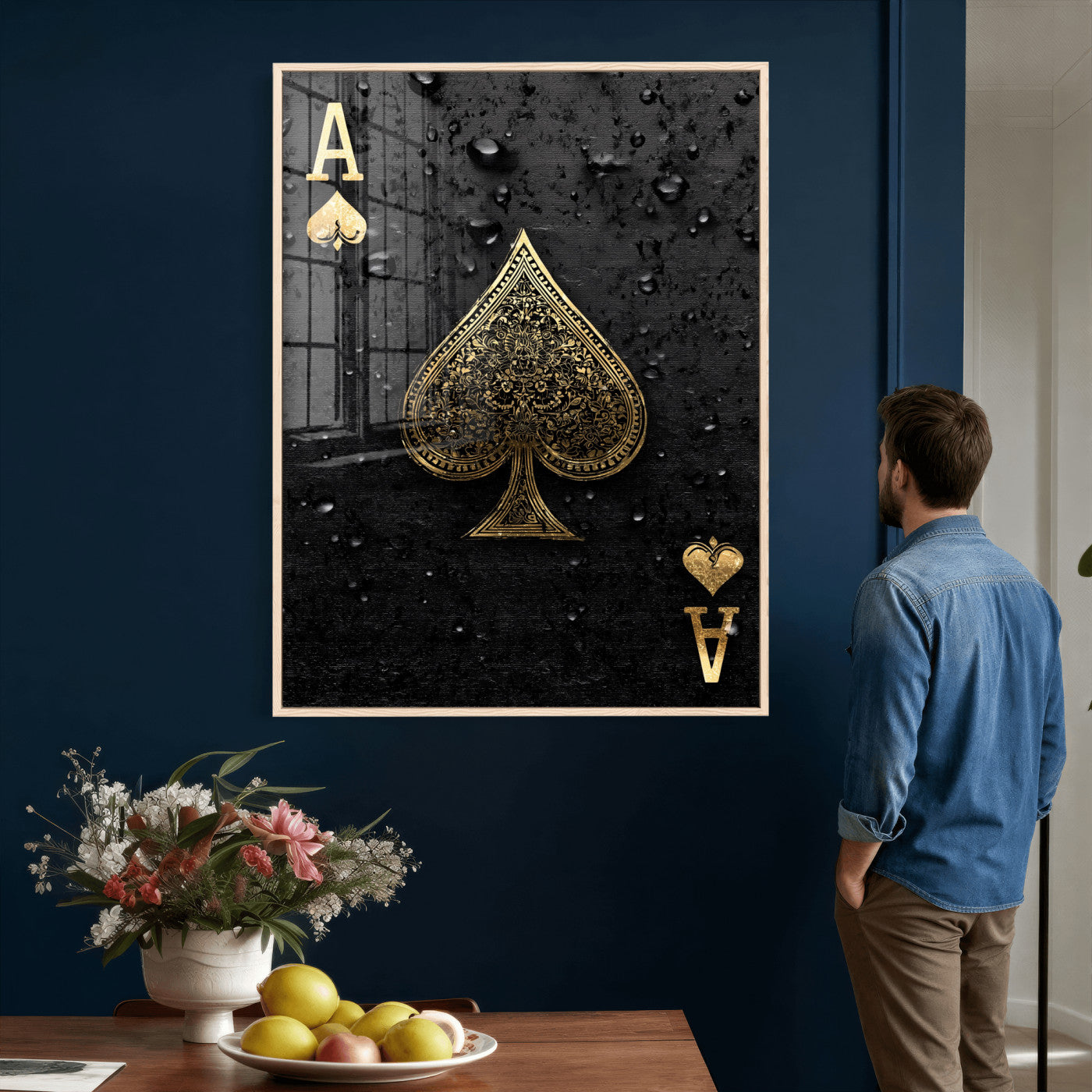 85998187-MGV-CV-24X36 - Game Card Wall Art Canvas Print