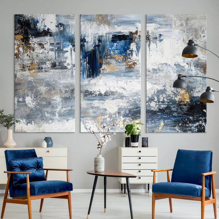 Art mural abstrait Impression sur toile