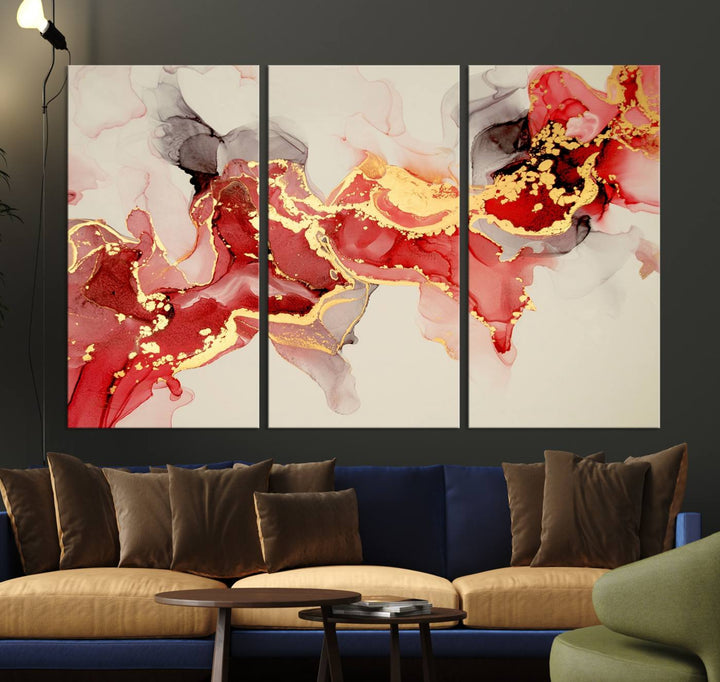 Abstract Work of Art Walls Contemporary Painting Abstract Canvas Wall Art