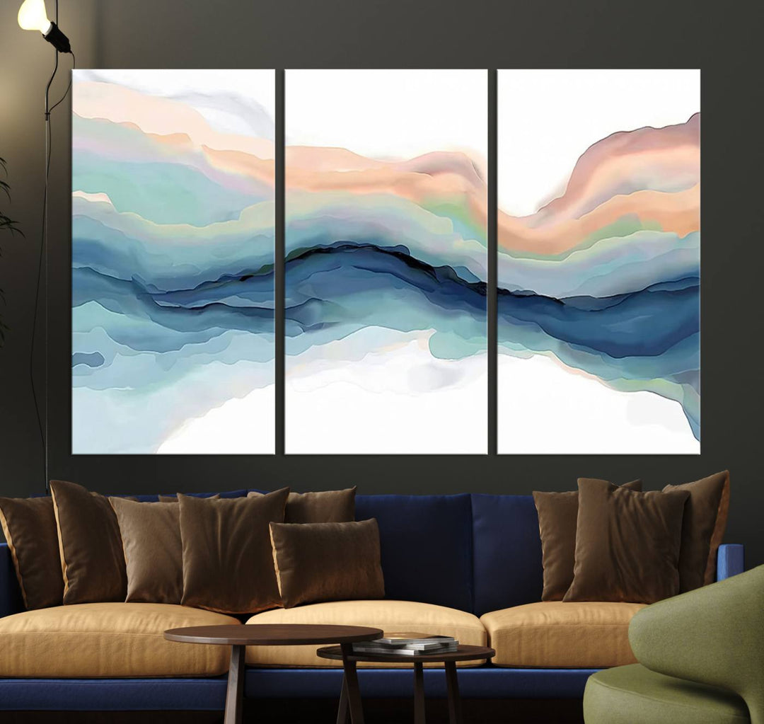 Canvas Print Wall Art Set Abstract Illustrs Art Wall