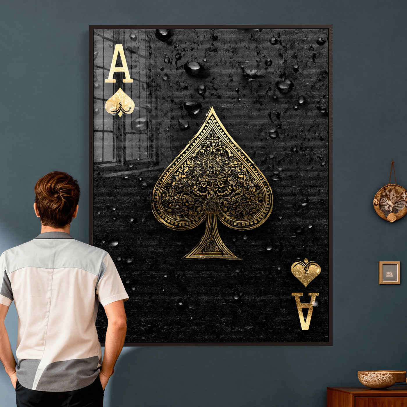 85998187-MGV-CV-24X36 - Game Card Wall Art Canvas Print