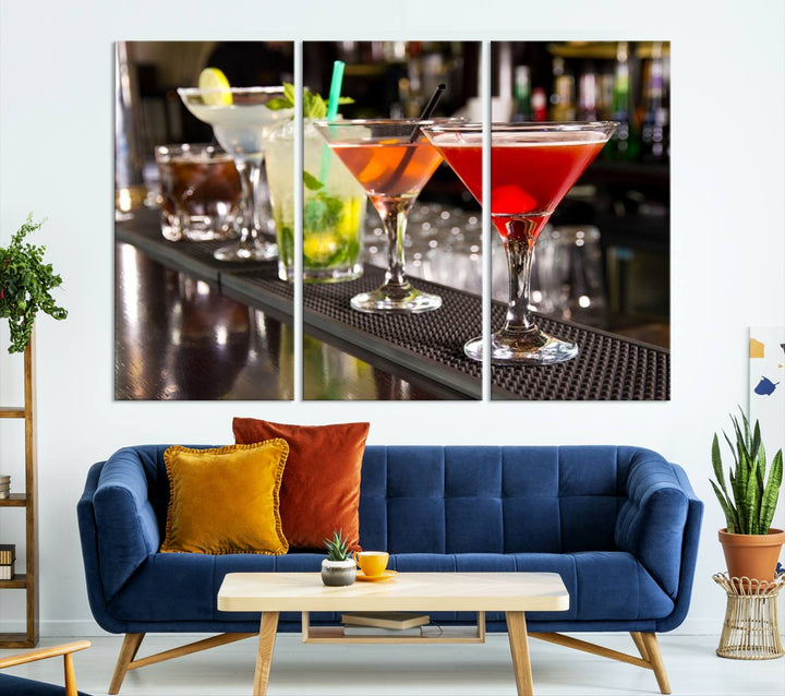 Cocktails Canvas Print