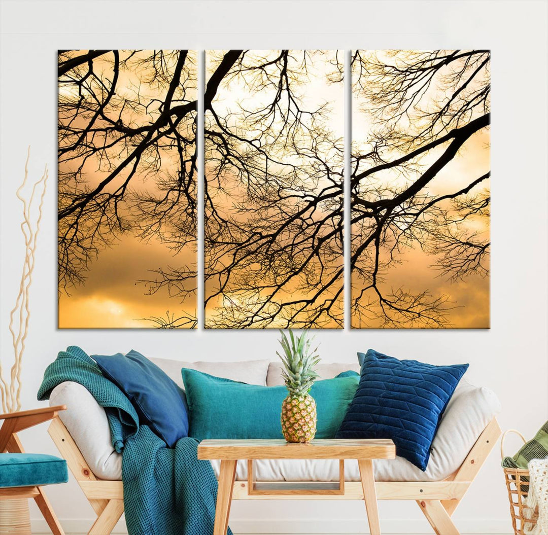 Tree Branch Wall Art Canvas Print