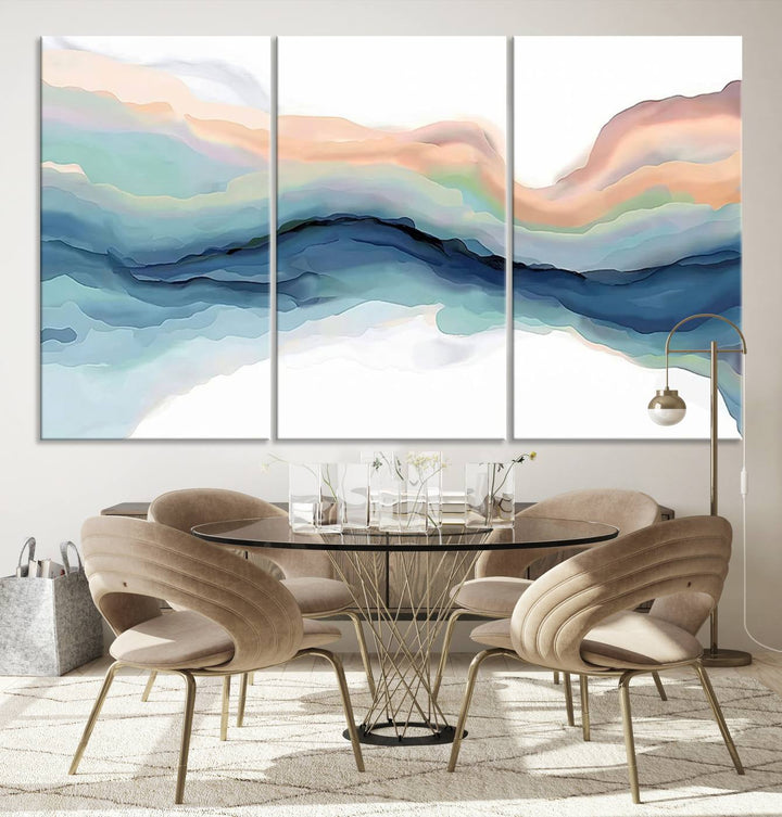 Canvas Print Wall Art Set Abstract Illustrs Art Wall