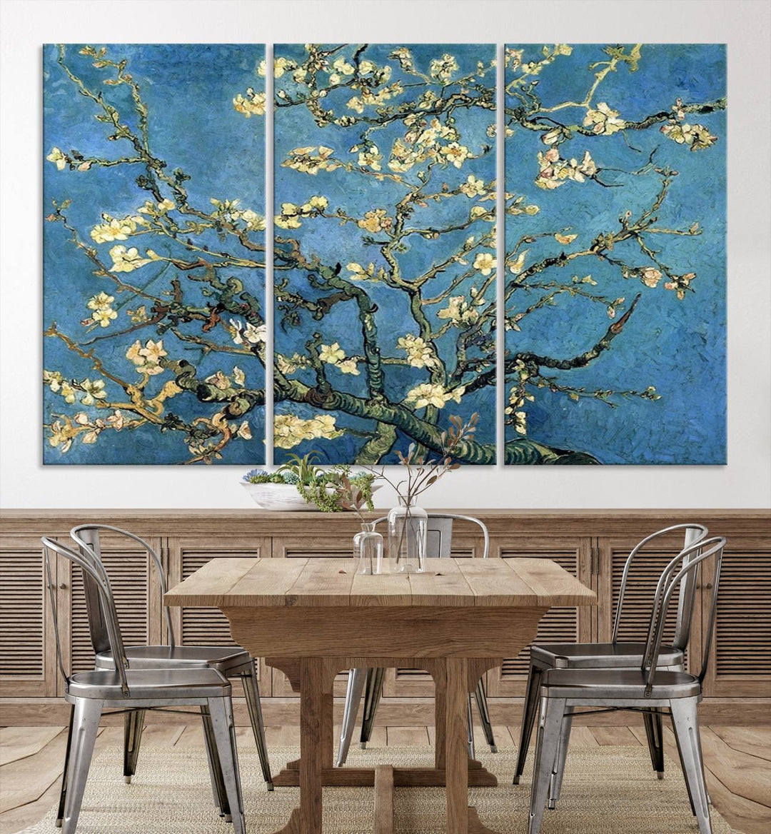 Art mural Fleur d'amandier par Van Gogh Impression sur toile