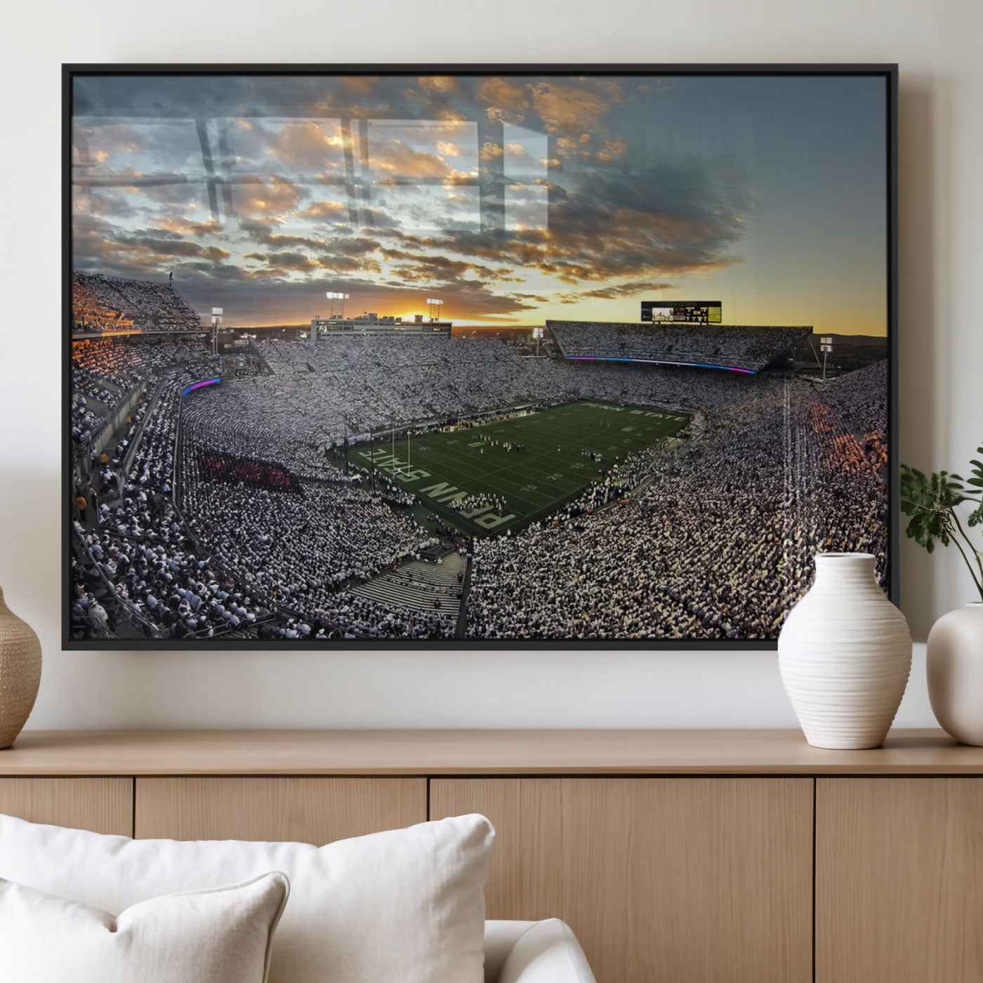 MGV-FP-36X24-3P - Beaver Stadium Wall Art - Penn State Stadium Wall Art | Penn Nittany Lions Football Match for Sport