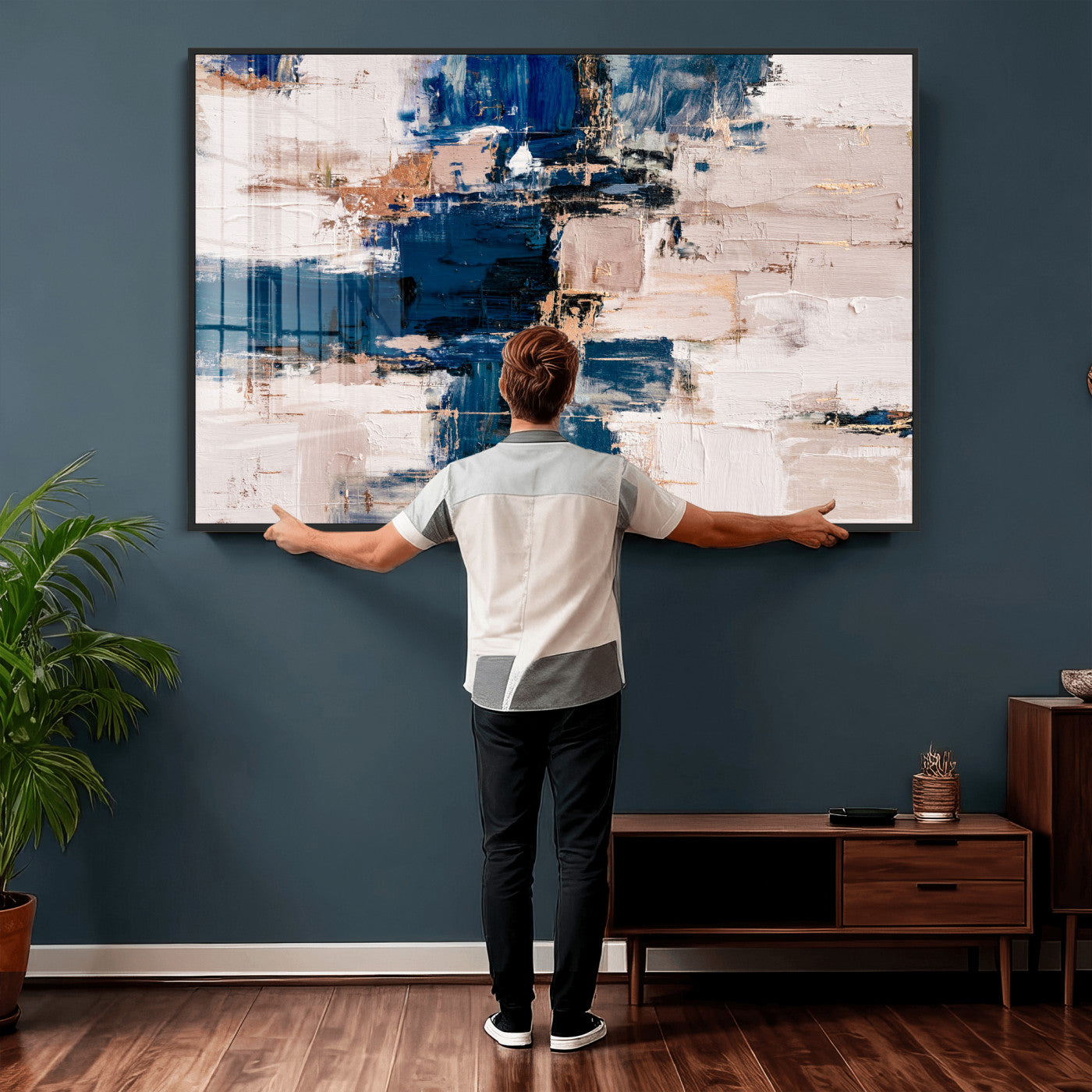 67375610-MGV-CV-36X24 - Abstract Wall Art Canvas Print