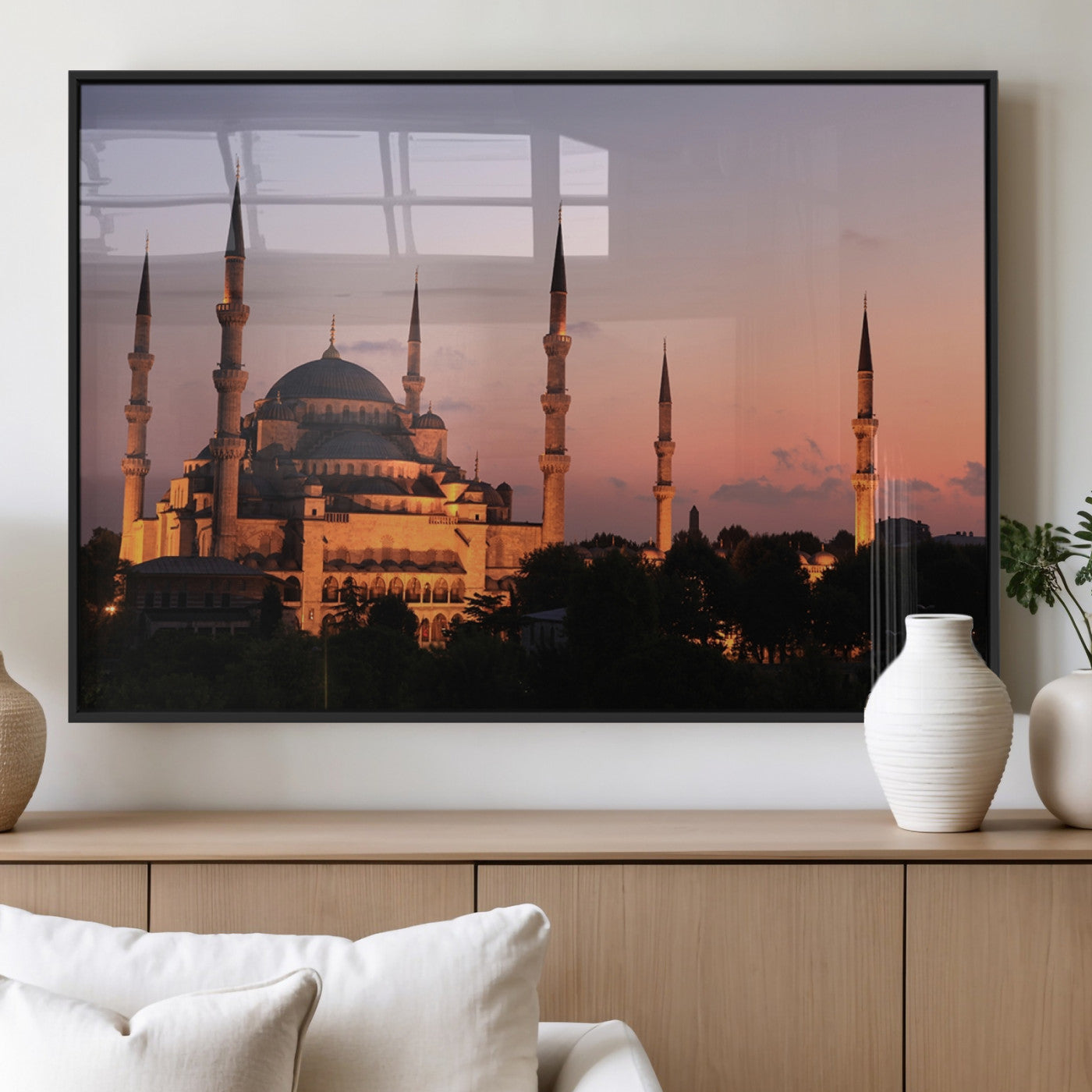MGV-FP-60X30-3P - Wall Art Turkey Istanbul Skyline Canvas Print