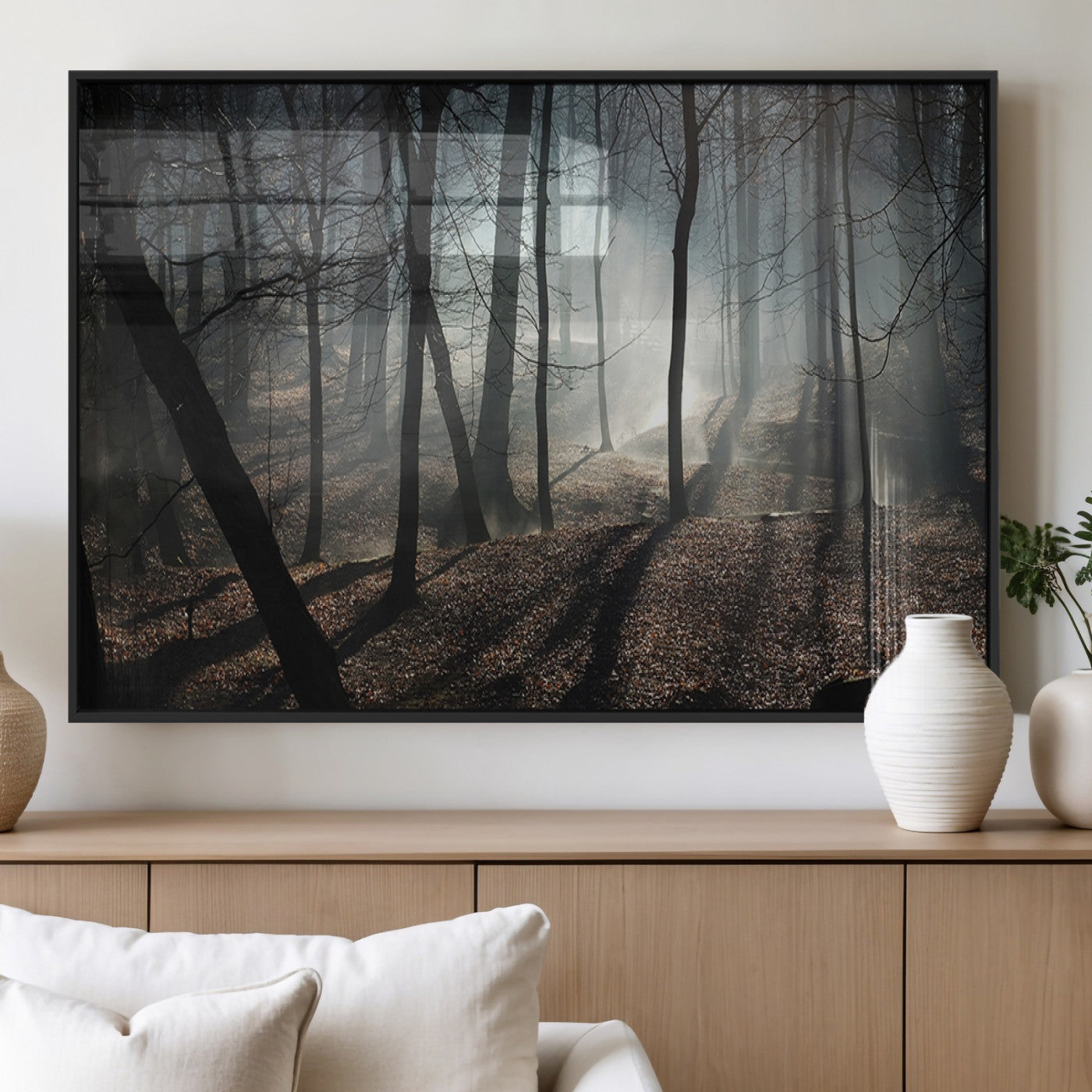 15648-MGV-FP-60X30-3P_Black-Dark Family and Tree Wall Art Canvas Print