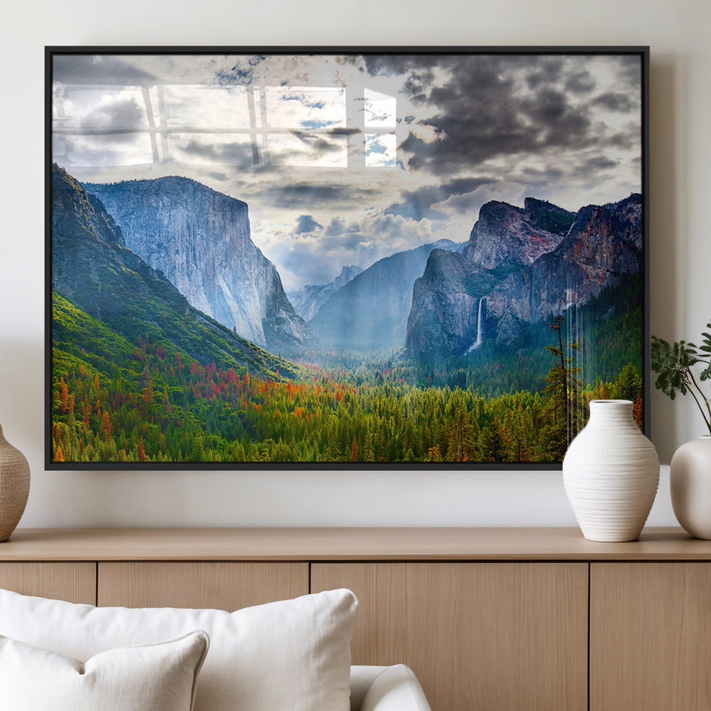 MGV-FP-60X30-3P - Yosemite National Park El Capitan Landscape Wall Art, Yosemite National Park El Capitan Canvas Print