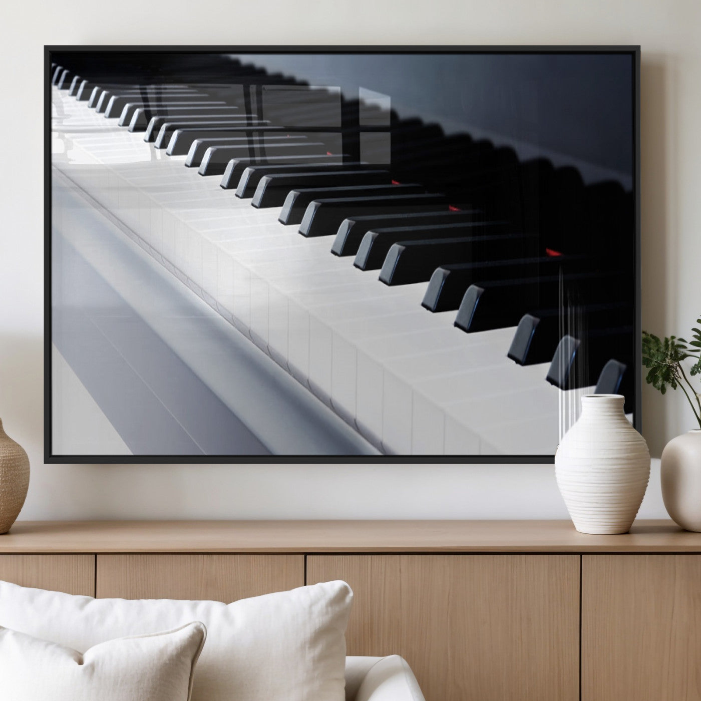 MGV-FP-60X30-3P - Piano Artwork Canvas Wall Art Print