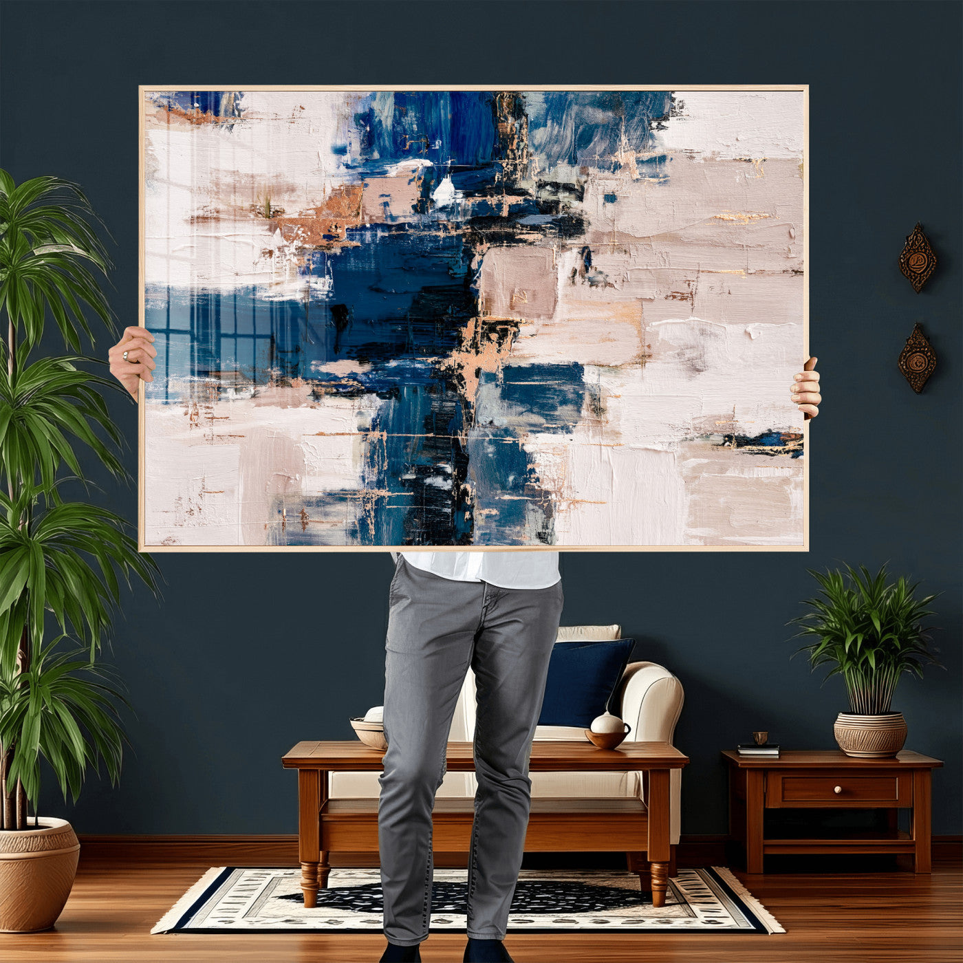 67375610-MGV-CV-36X24 - Abstract Wall Art Canvas Print