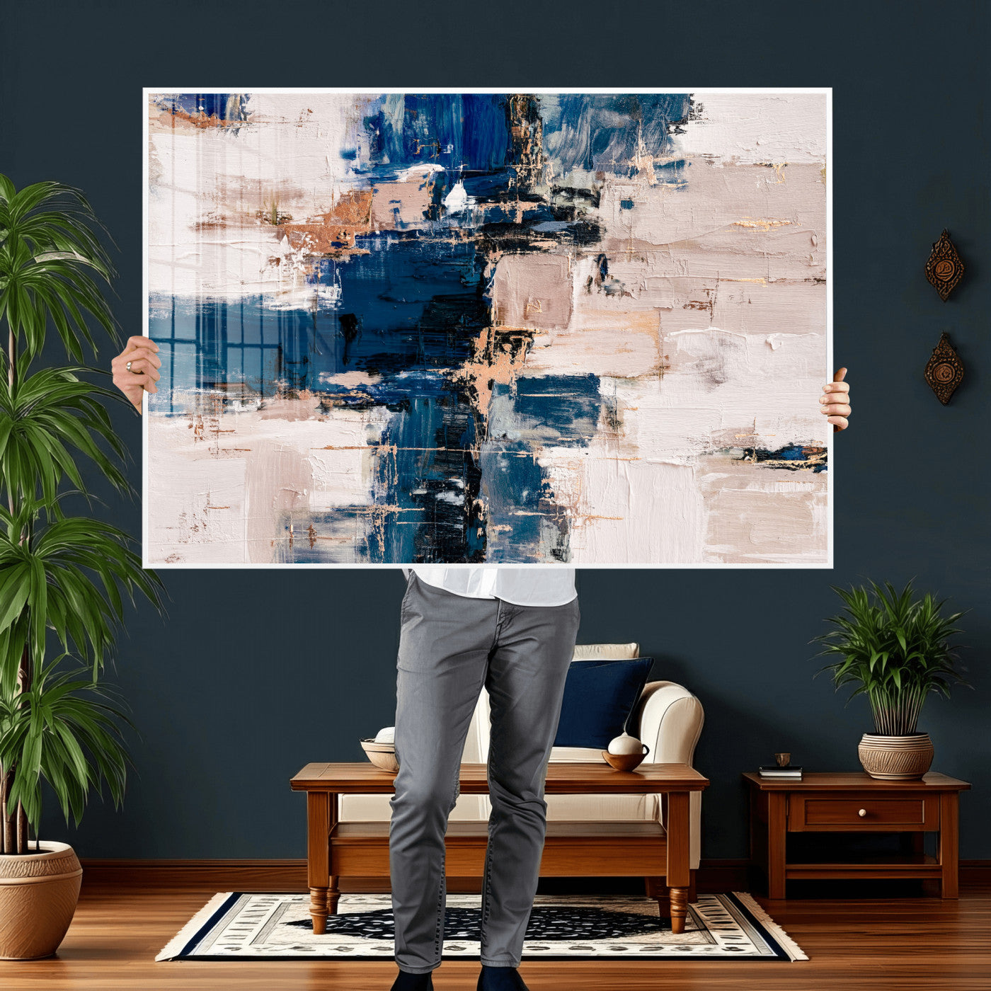 67375610-MGV-CV-36X24 - Abstract Wall Art Canvas Print