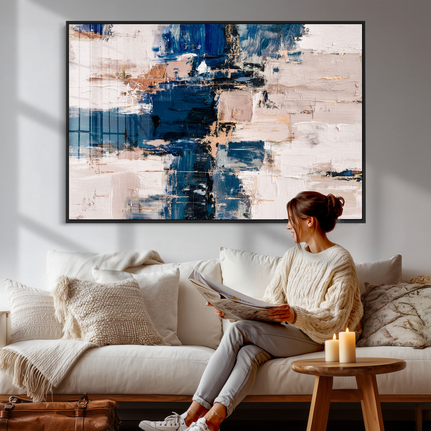 67375610-MGV-CV-36X24 - Abstract Wall Art Canvas Print