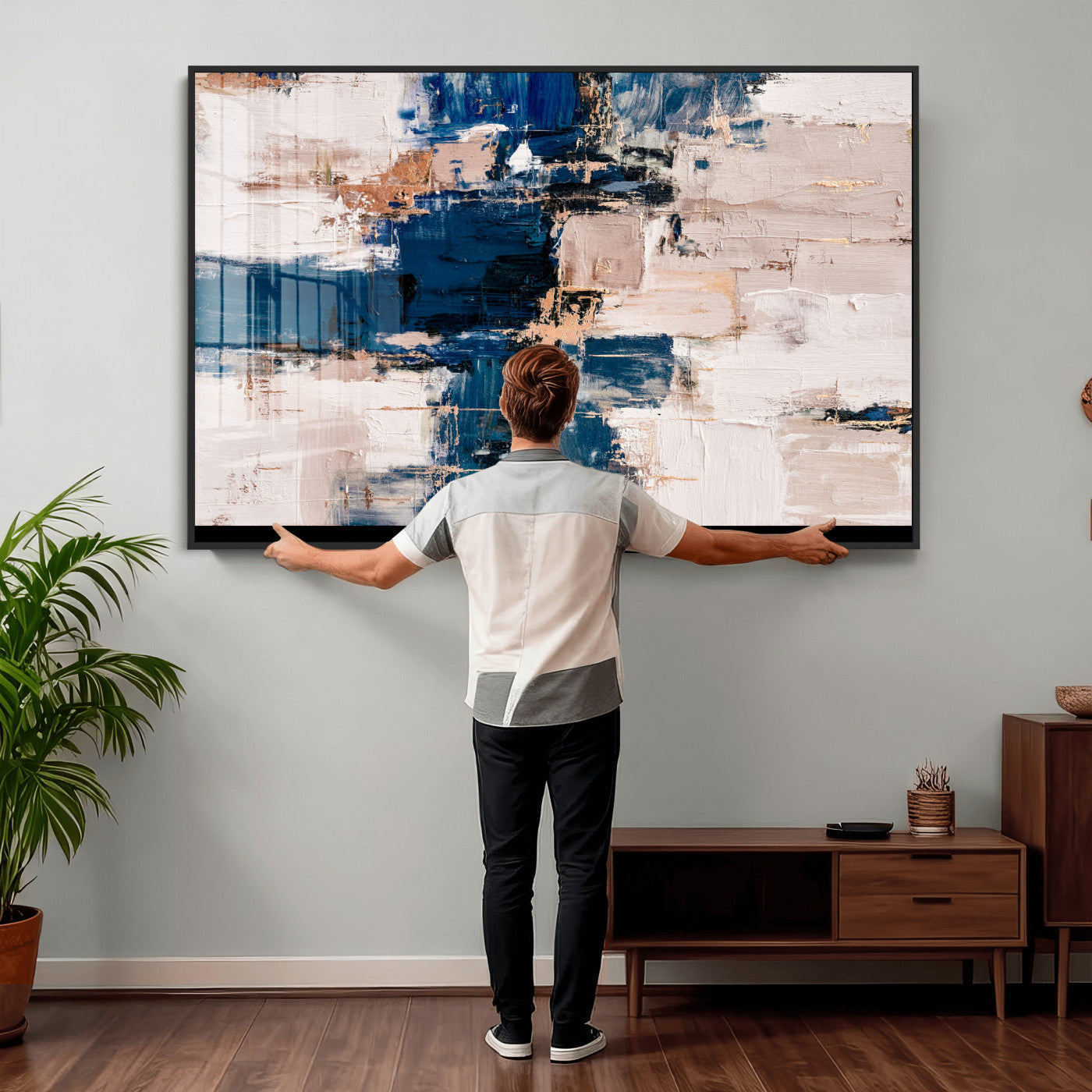 67375610-MGV-CV-36X24 - Abstract Wall Art Canvas Print