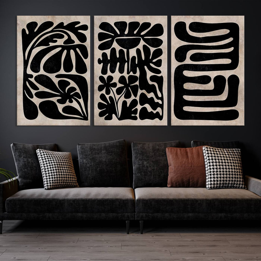 Canvas Print Wall Art Abstract Illustrs Art Boho