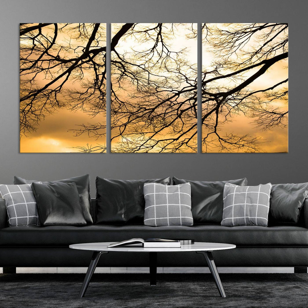 Tree Branch Wall Art Canvas Print