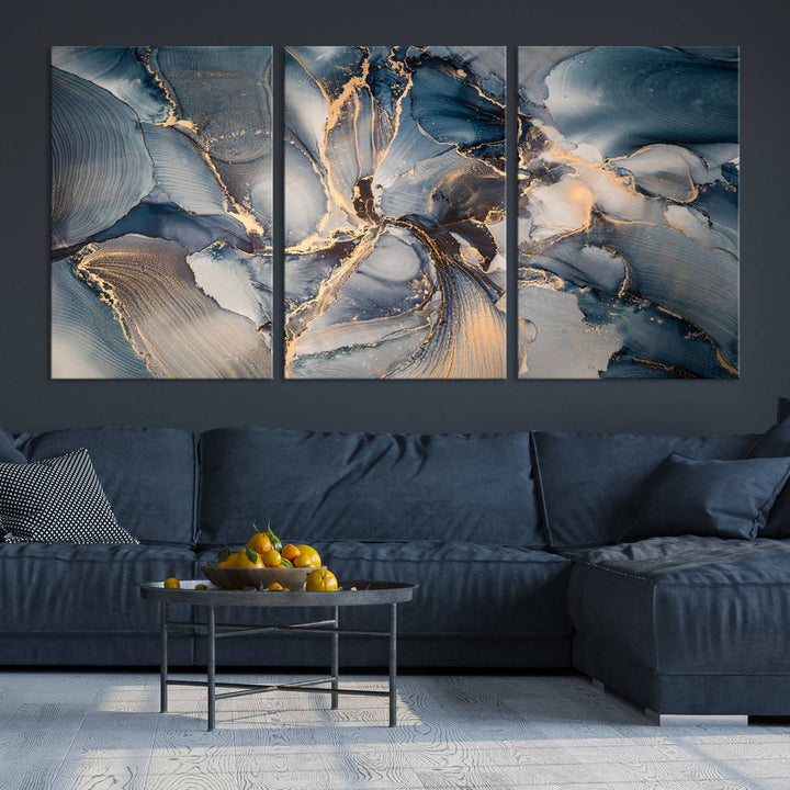 Abstract Wall Art Canvas Print for Modern Home Decor