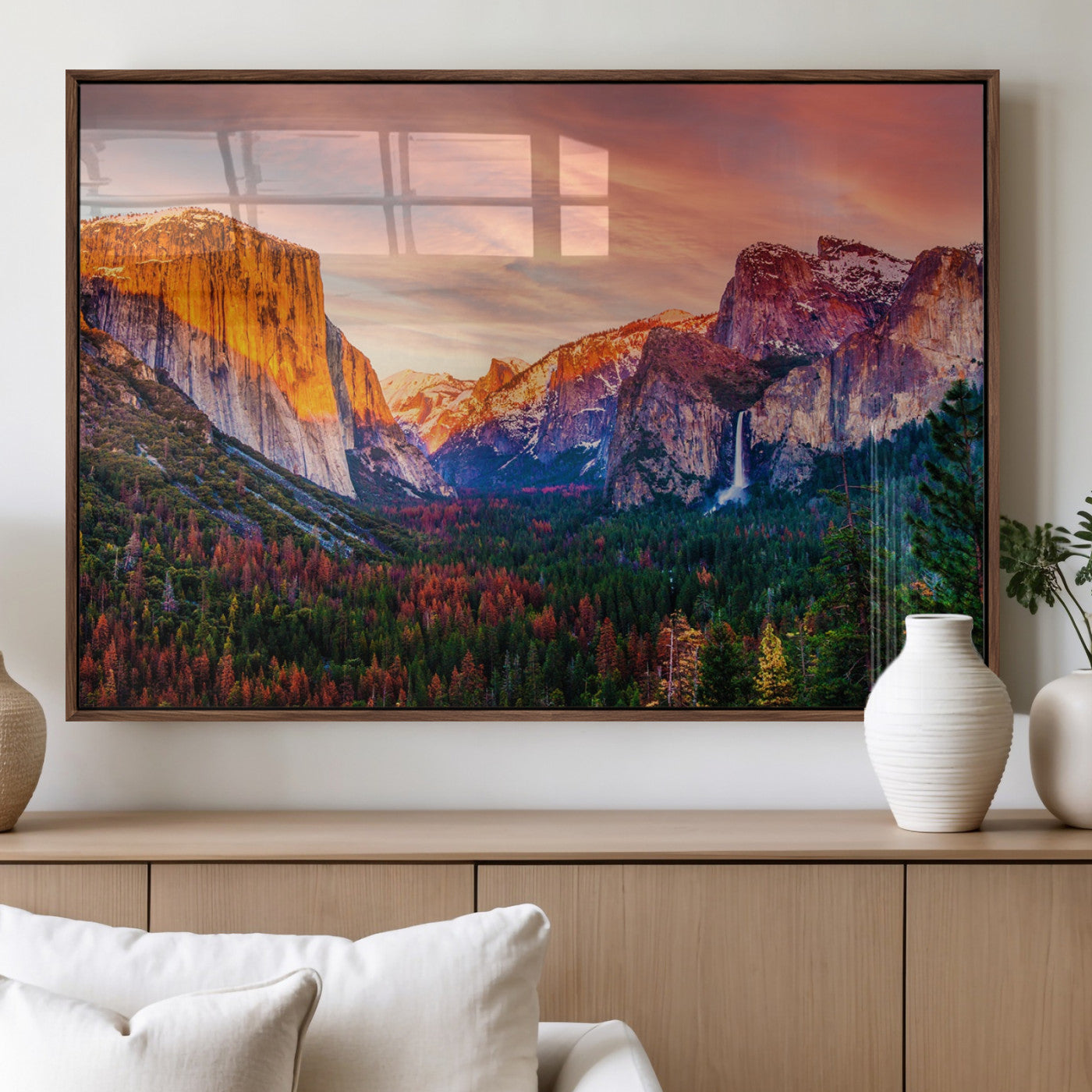 MGV-FP-60X30-3P - Yosemite Nal Park Wall Art Landscape Canvas Print El Capitan