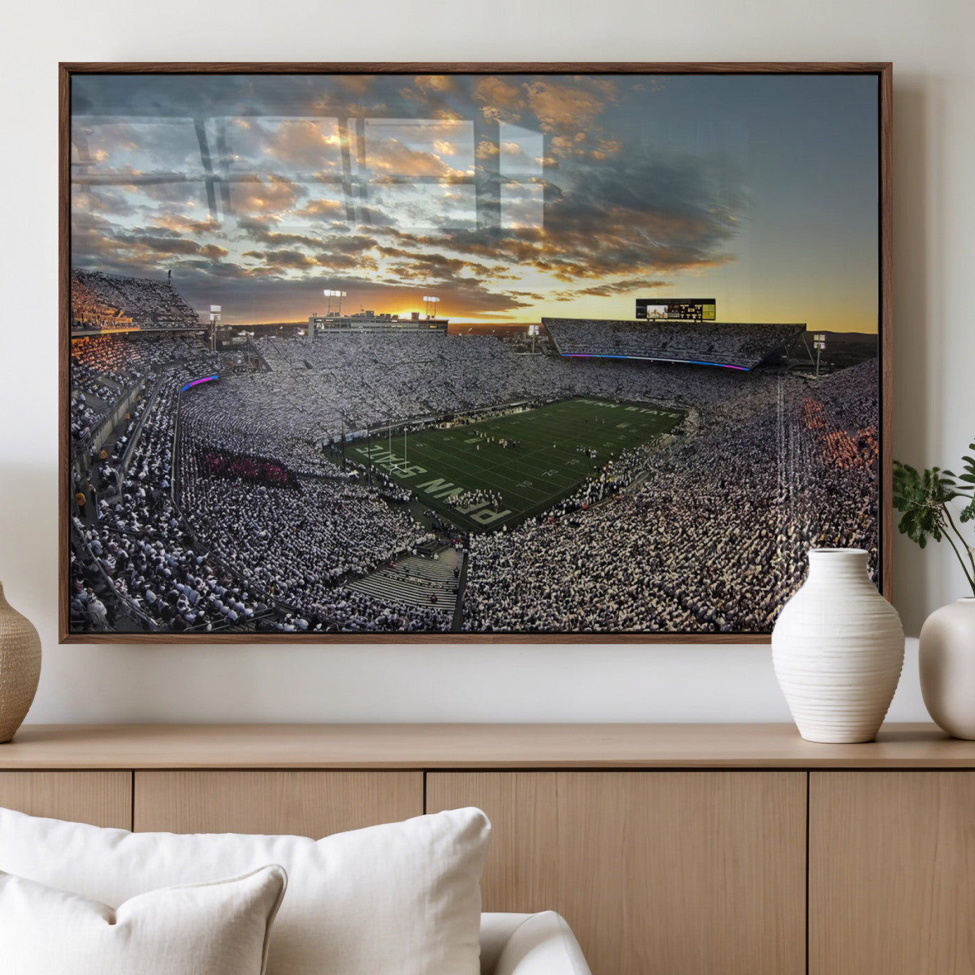 MGV-FP-36X24-3P - Beaver Stadium Wall Art - Penn State Stadium Wall Art | Penn Nittany Lions Football Match for Sport