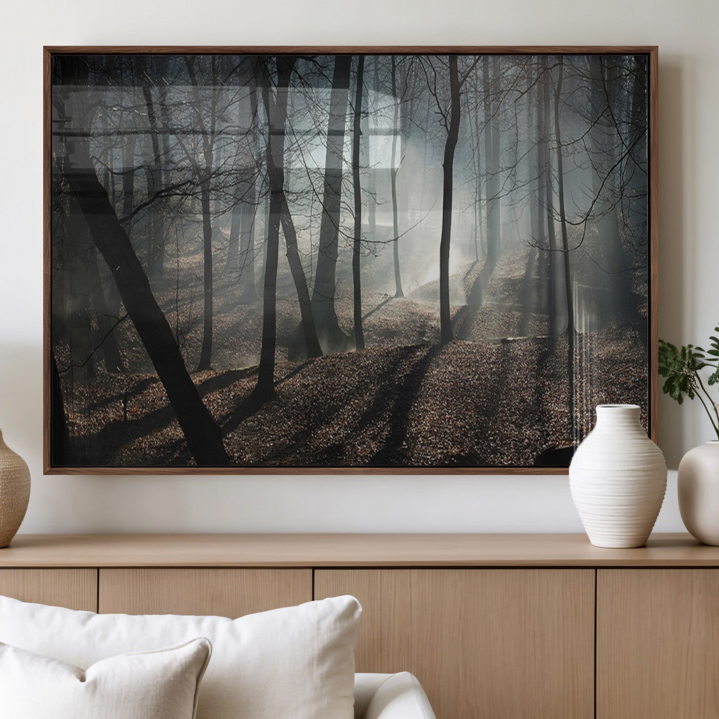 15648-MGV-FP-60X30-3P_Walnut-Dark Family and Tree Wall Art Canvas Print