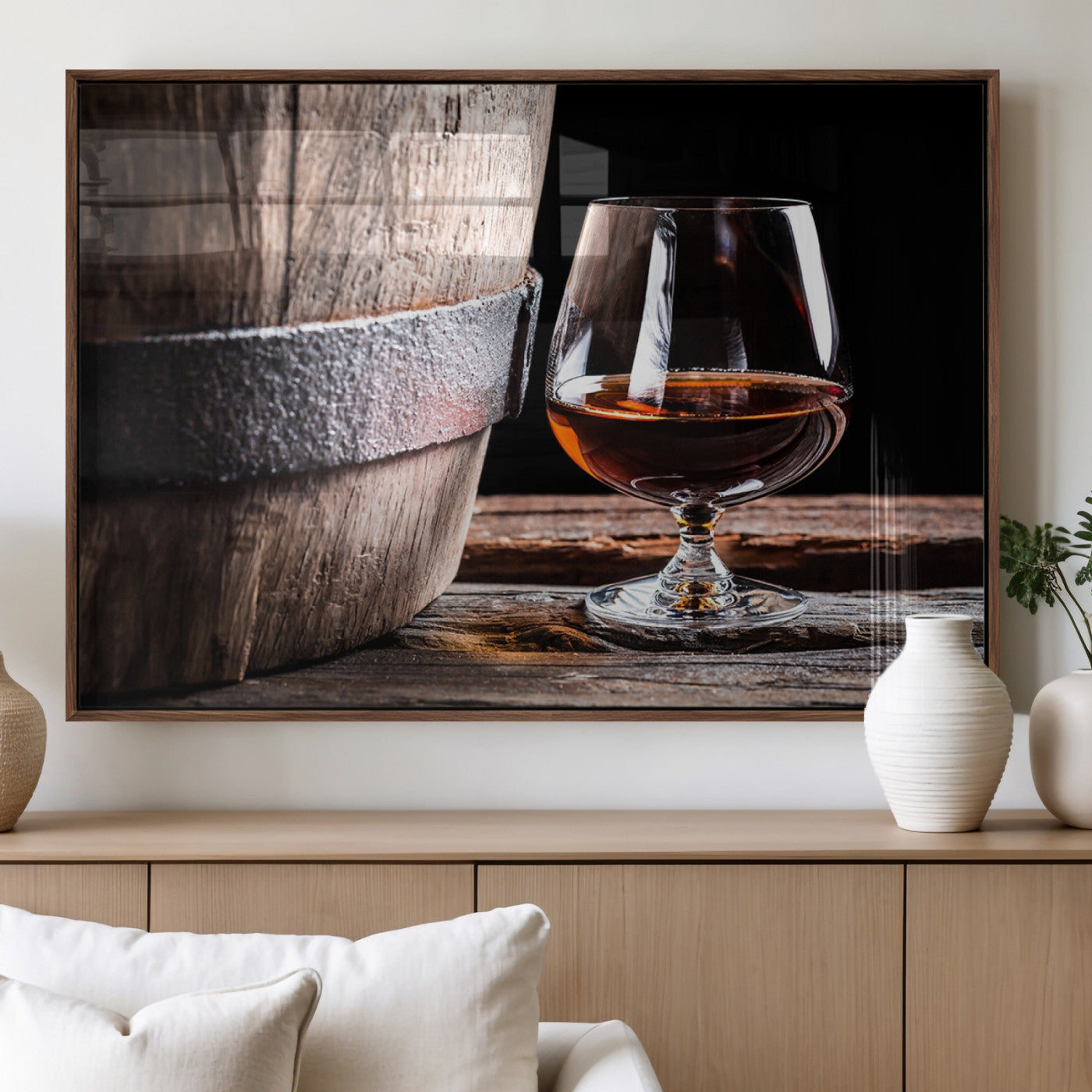 MGV-FP-60X30-3P - Scots Whiskey Wall Art Canvas Print