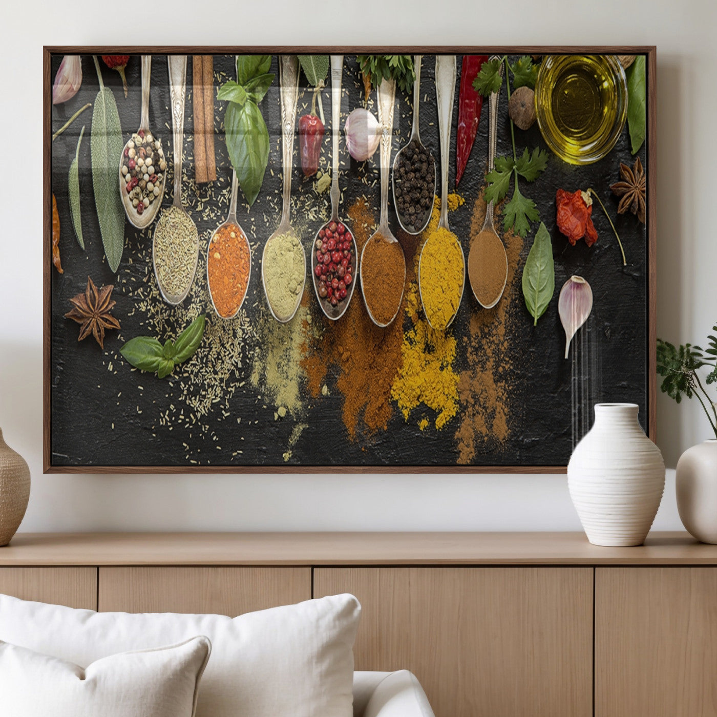 MGV-FP-60X30-3P - Spices Wall Art Canvas Print