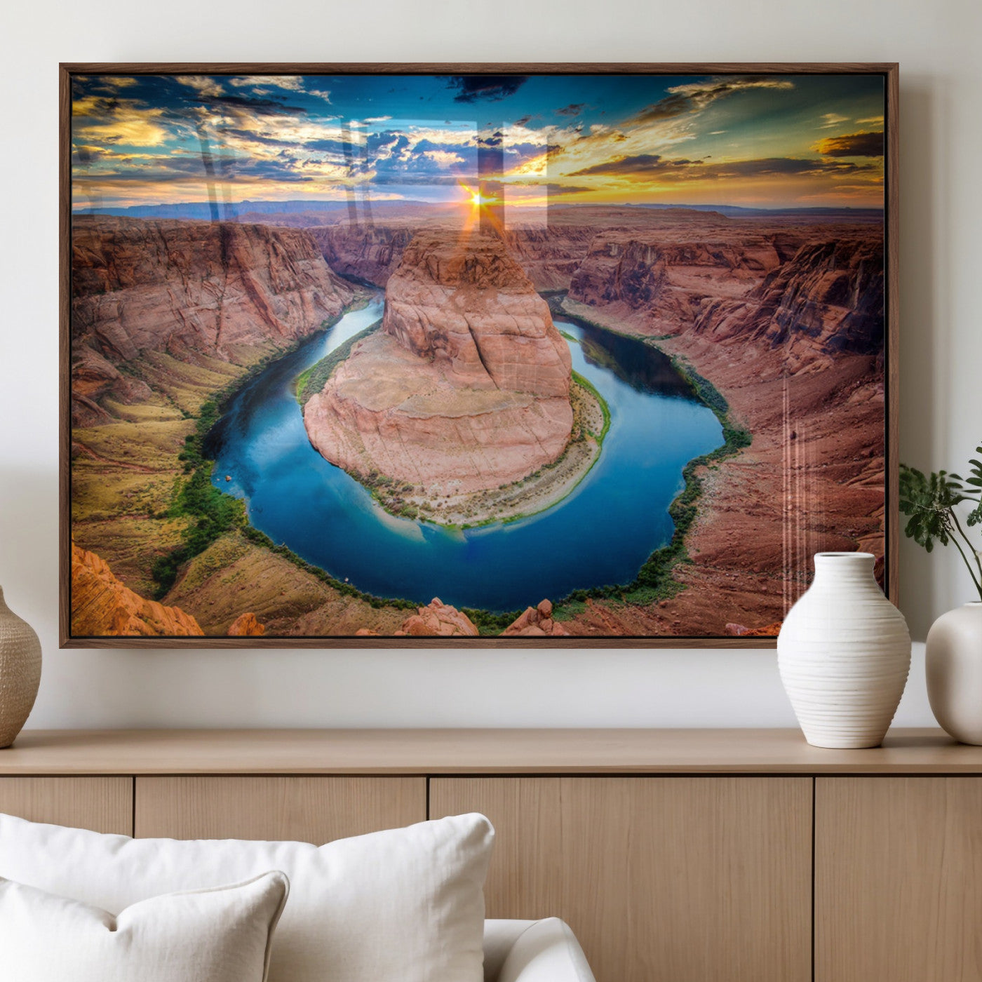 80407-MGV-FP-60X30-3P_Walnut-Grand Canyon Wall Art Canvas Print