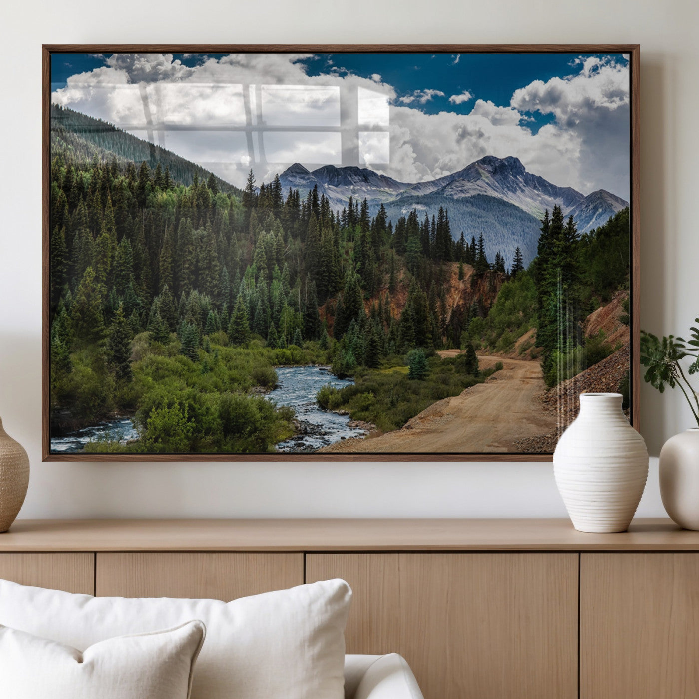 MGV-FP-60X30-3P - San Juan Nal Forest Wall Art Landscape Canvas Print