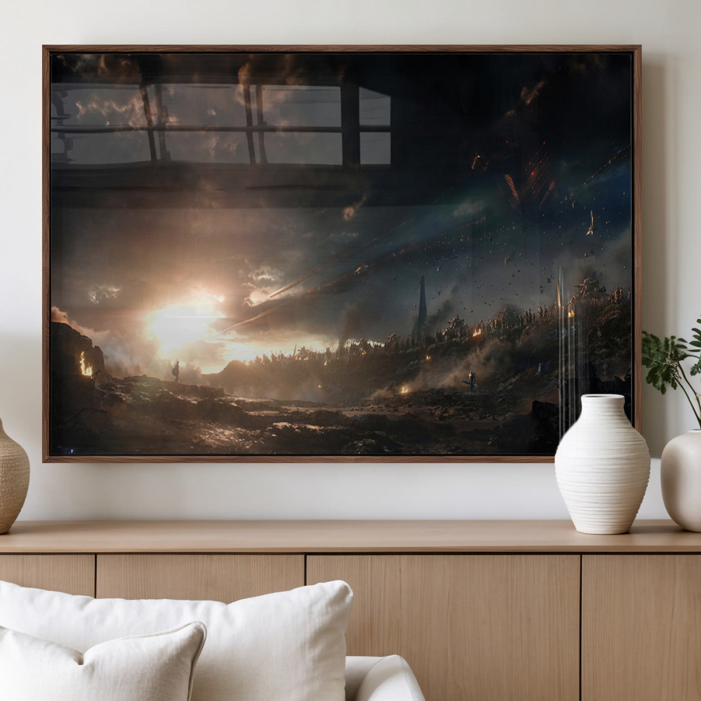 MGV-FP-60X30-3P - Avengers Planet Wall Art Canvas Print