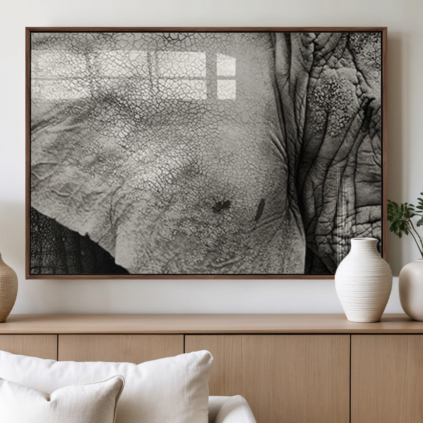 MGV-FP-60X30-3P - Elephant Wall Art Canvas Print