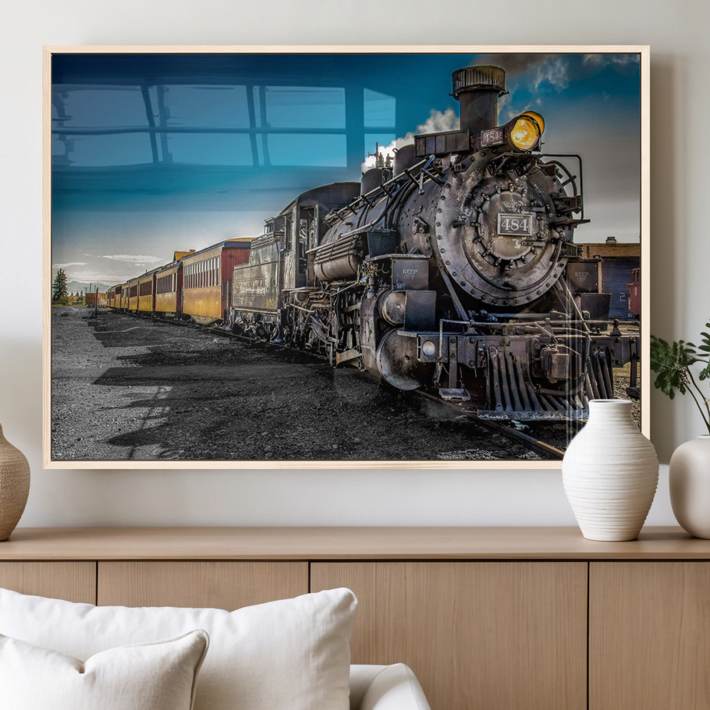 MGV-FP-36X24-3P - Train Wall Art Canvas Print