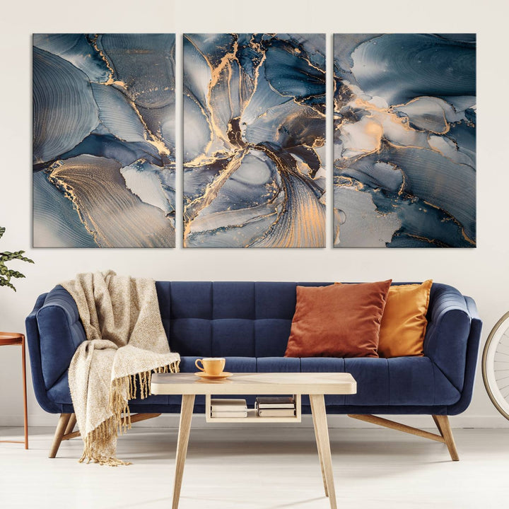 Abstract Wall Art Canvas Print for Modern Home Decor