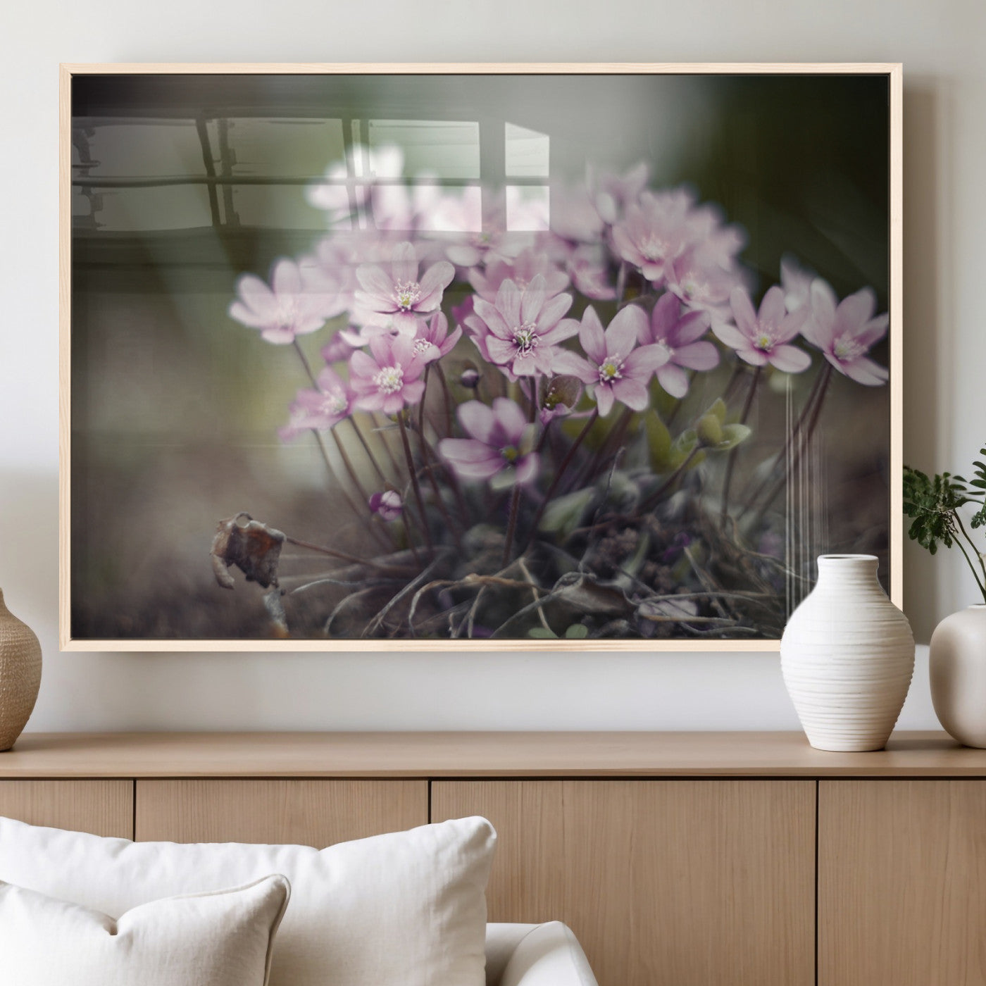 MGV-FP-60X30-3P - Pink Wild Flower Canvas Print