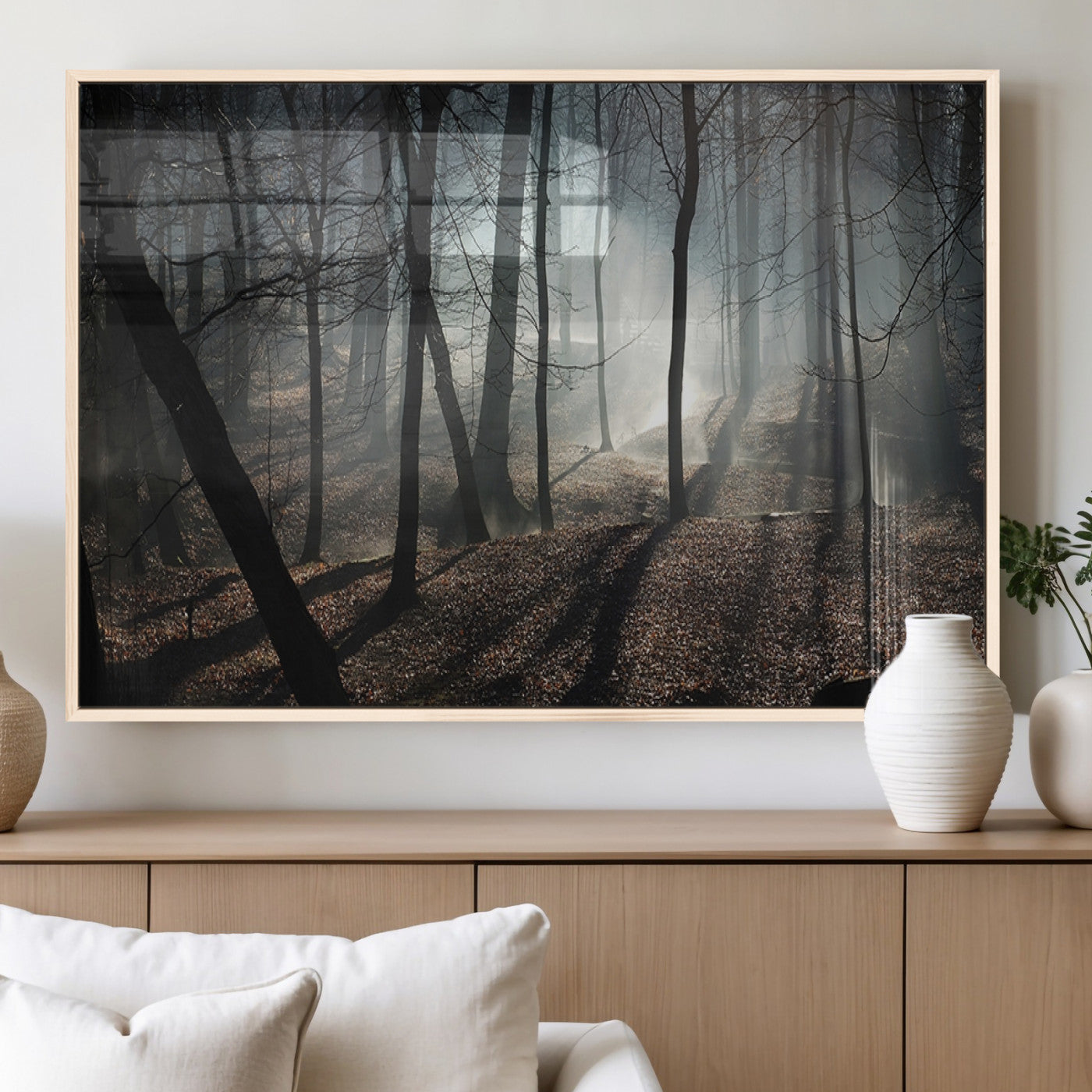 15648-MGV-FP-60X30-3P_Natural-Dark Family and Tree Wall Art Canvas Print