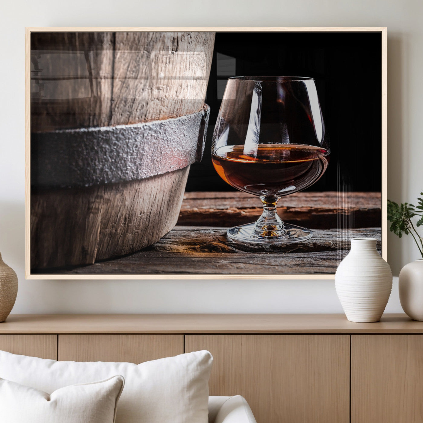 MGV-FP-60X30-3P - Scots Whiskey Wall Art Canvas Print