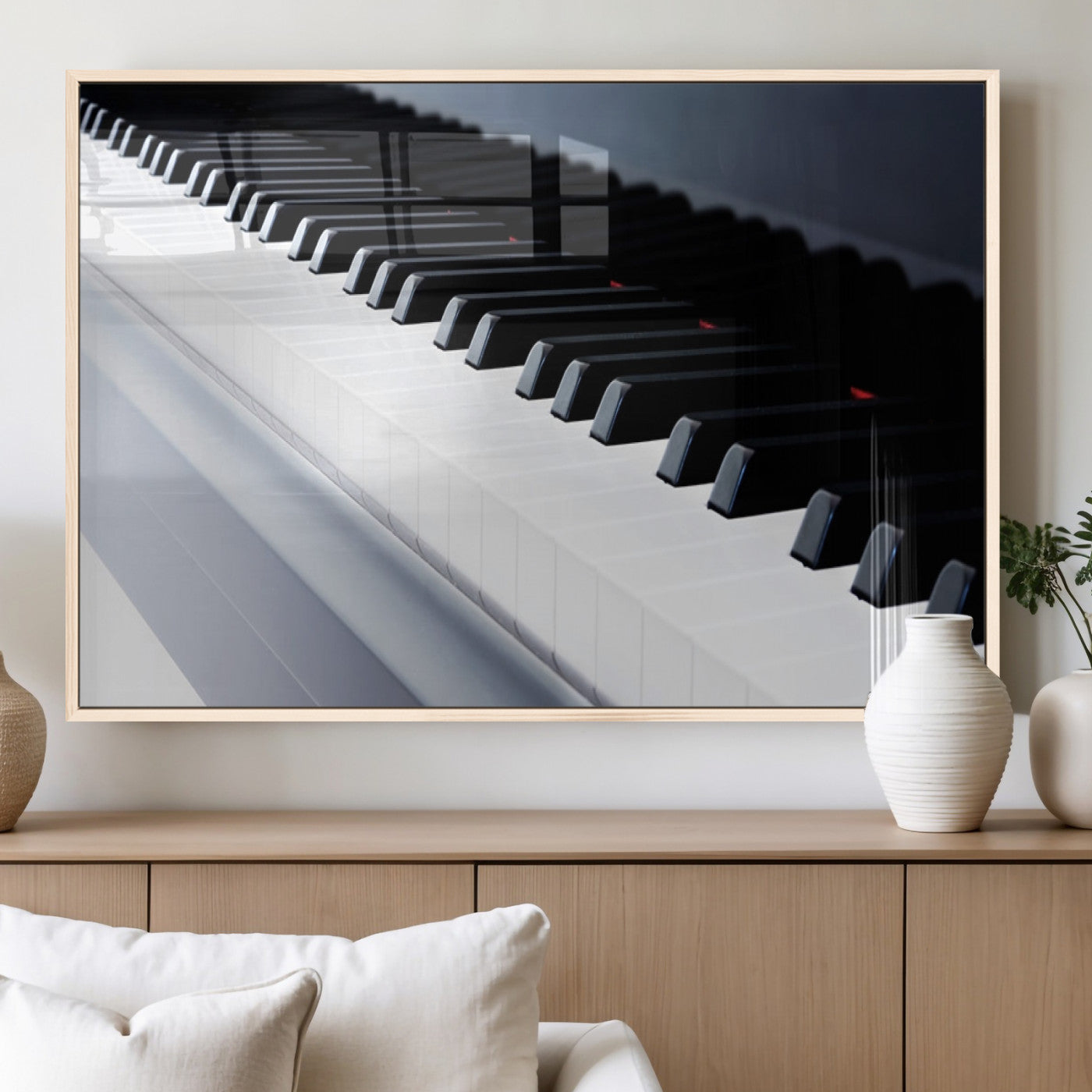 MGV-FP-60X30-3P - Piano Artwork Canvas Wall Art Print
