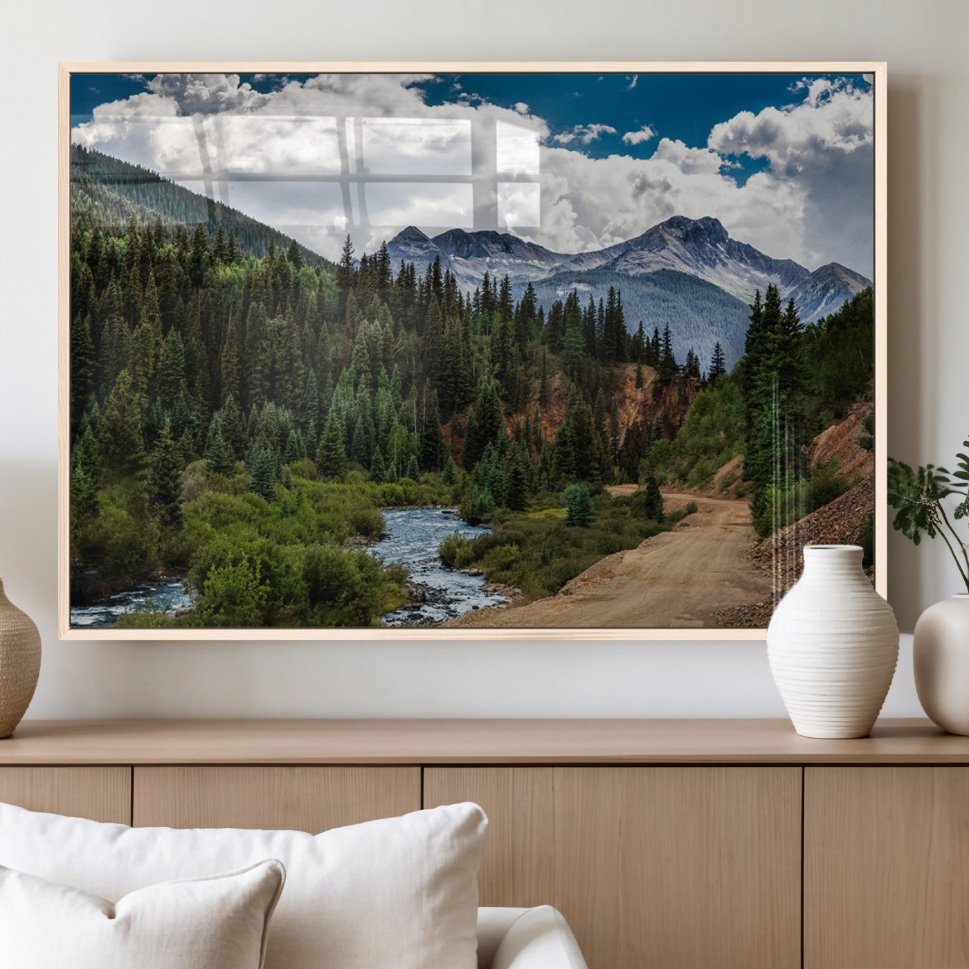 MGV-FP-60X30-3P - San Juan Nal Forest Wall Art Landscape Canvas Print