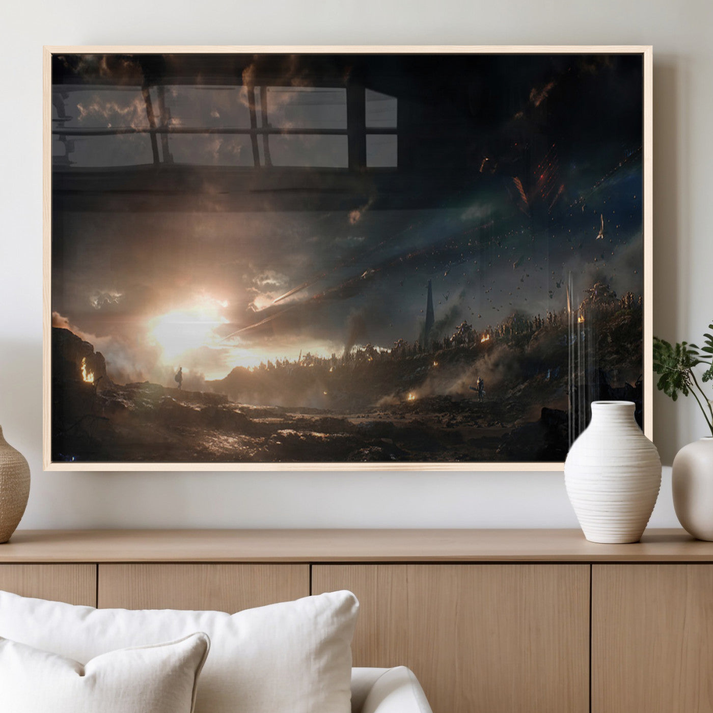 MGV-FP-60X30-3P - Avengers Planet Wall Art Canvas Print