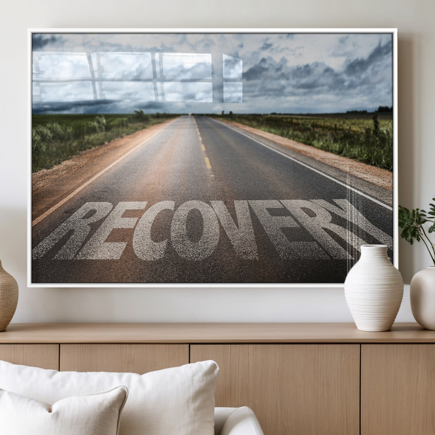 MGV-FP-36X24-3P - Recovery Road Wall Art Canvas Print