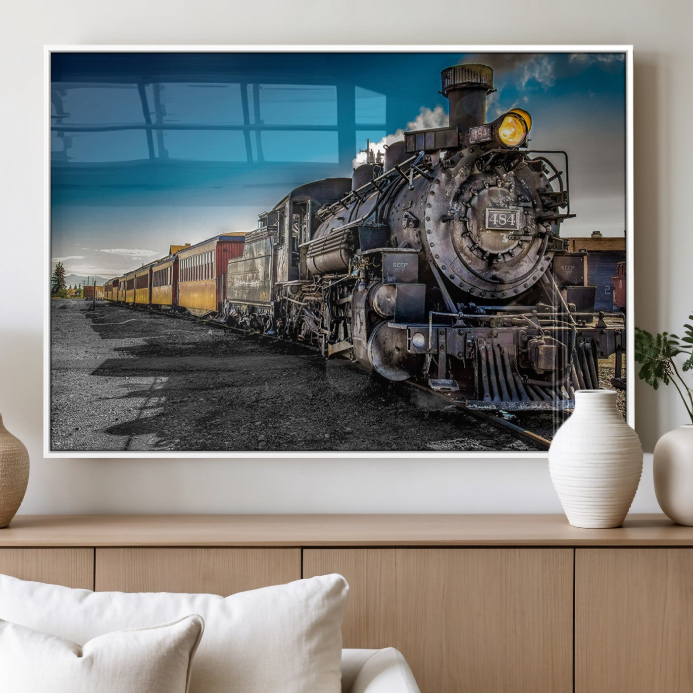 MGV-FP-36X24-3P - Train Wall Art Canvas Print